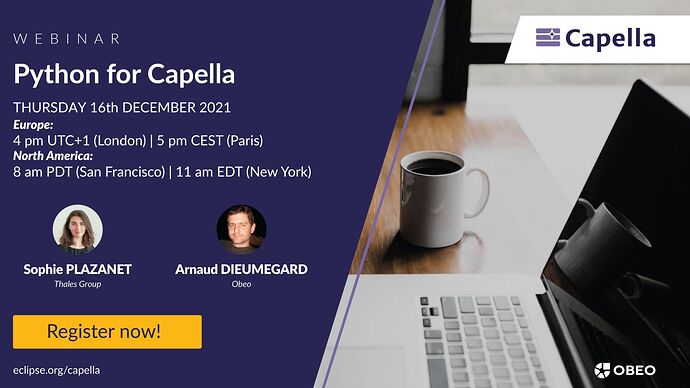 Python 4 Capella Webinar